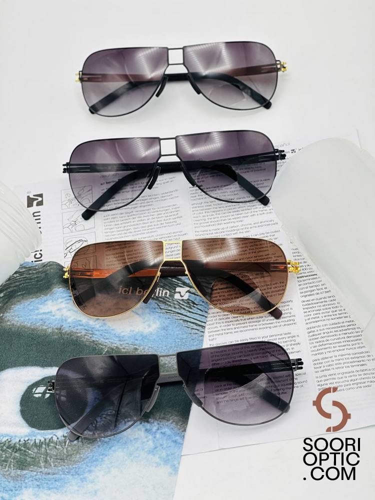 عینک آفتابی ایس برلین مدل کلادیوس اچ IC! BERLIN – CLAUDIUS H